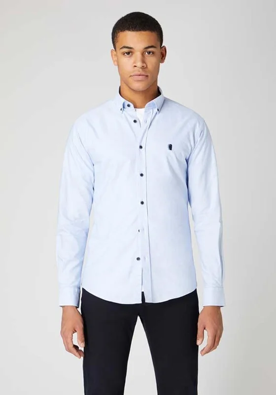 Remus Uomo Parker Tapered Shirt, Light Blue