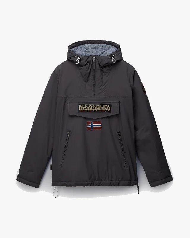 Napapijri Rainforest Pocket 2 Winter Anorak Jacket - Dark Grey