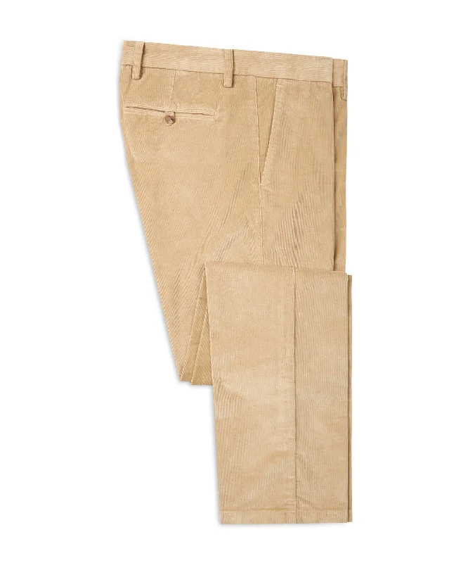 Stretch Supima Cord Chino, Khaki