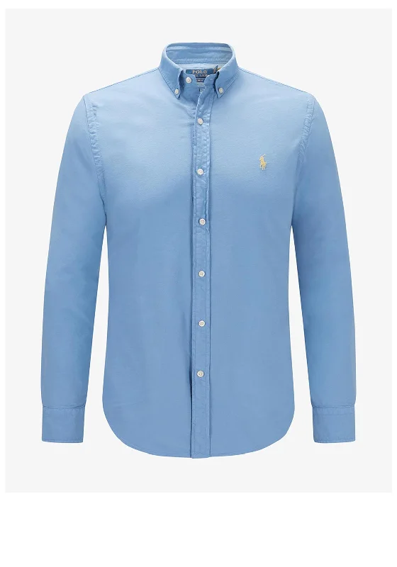 Ralph Lauren Classic Oxford Shirt, Heather Blue