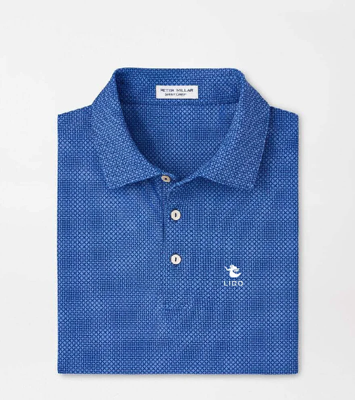 Peter Millar Cumberland Geo Mesh Performance Polo