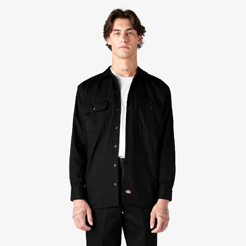 Long Sleeve Workshirt - Black