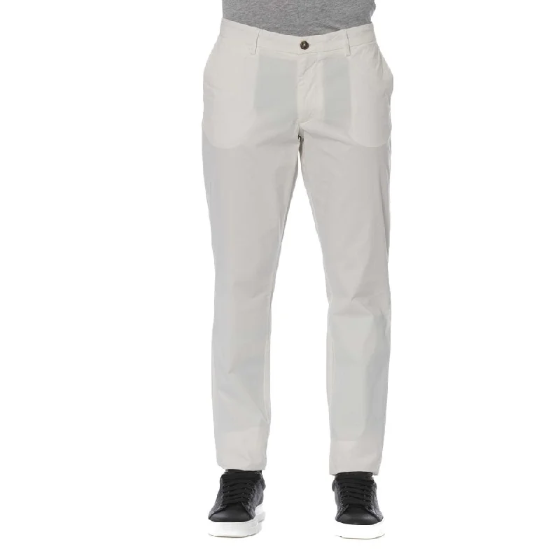 Trussardi Jeans Chic  Cotton Blend Men's Trousers