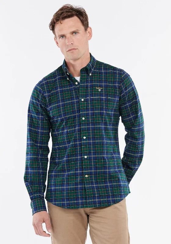 Barbour Oxbridge Tartan Tailored Shirt, Ivy Tartan