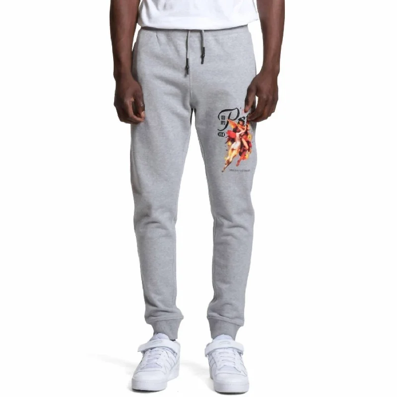 Men's Christine Joggers In Heather Grey