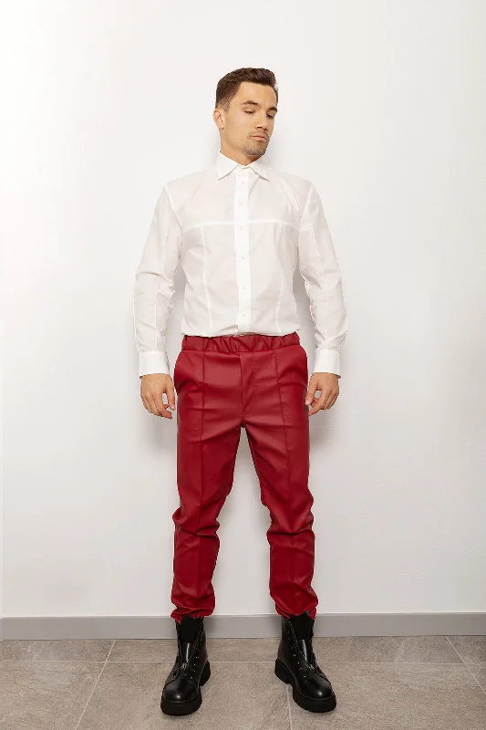 “Maverick” Men's Straight-Leg Pants