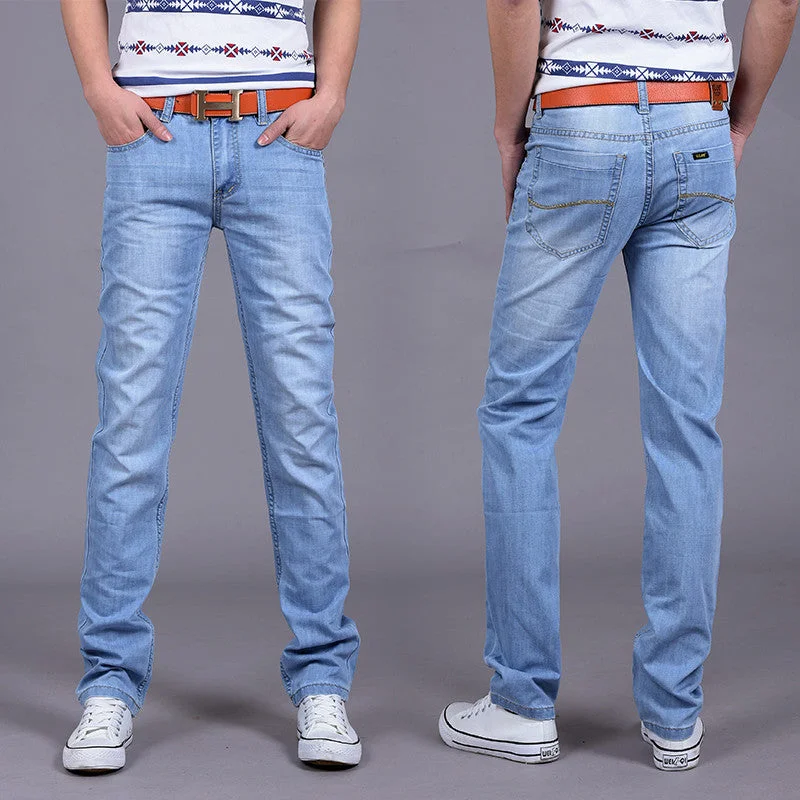 Fashion Utr Thin Retail Men's spring and summer style jeans brand denim jeans high leisure casual Jeans