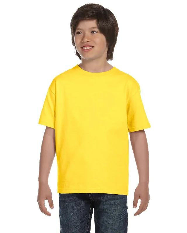 Hanes Youth ComfortSoft T-Shirt | Yellow