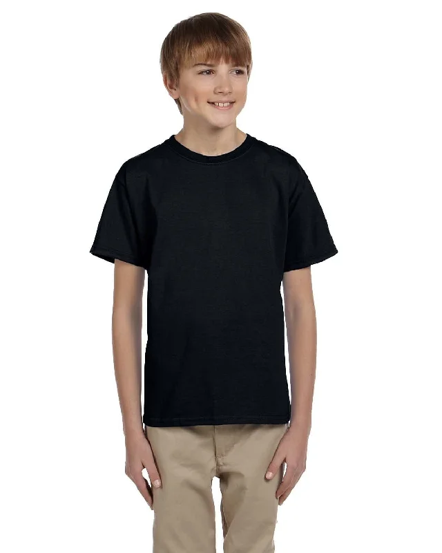 Gildan Ultra Cotton Youth Heavyweight T-Shirt | Black