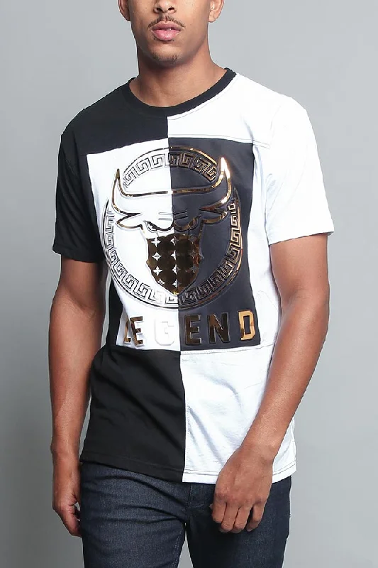 Two tone Bull Legend T-Shirt