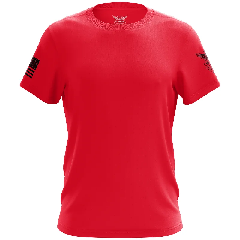 Basic - Red + Black Short Sleeve Shirt