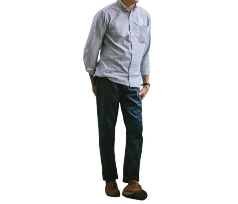 Democratic Chino Pants In Organic Navy