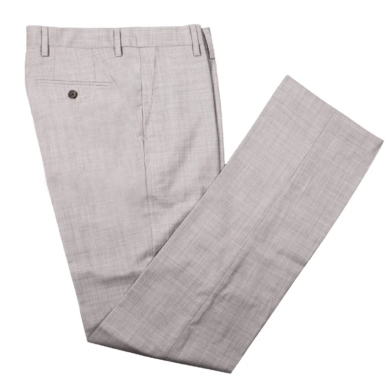 Gretna Slate Grey Tropical Wool Trousers