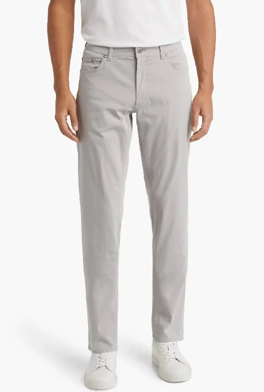 Mens 5-Pocket Cooper Fancy Pant In Silver