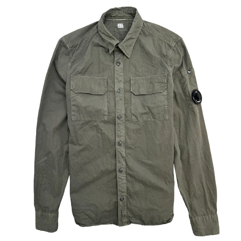 Men's Lens OverShirt Khaki Size S