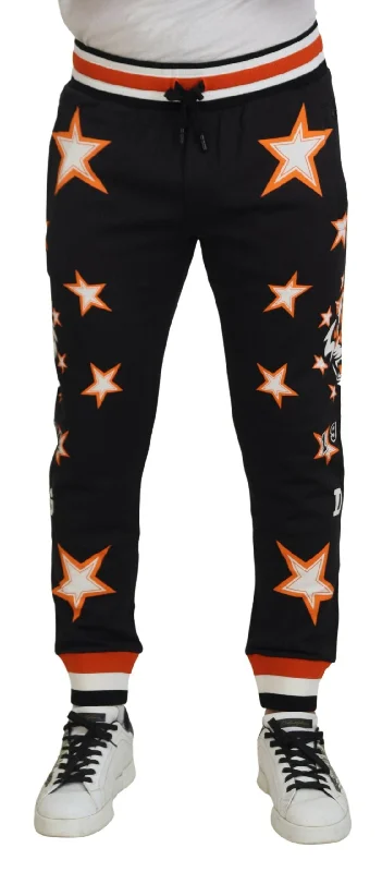 Dolce & Gabbana Elegant  Star Casual Men's Sweatpants