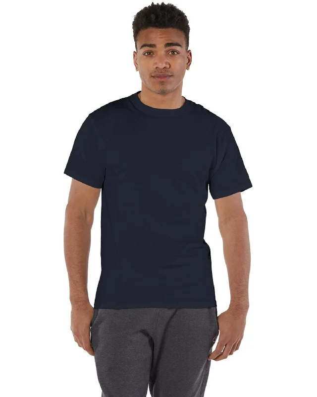 Champion Cotton T-Shirt | Navy