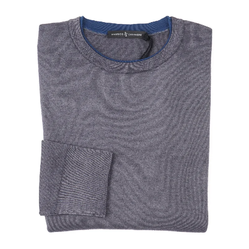 Manrico Garment-Dyed Cashmere Sweater