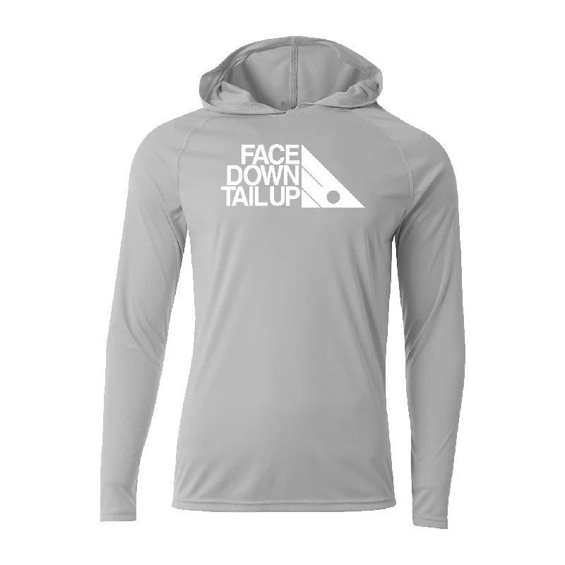 #FACEDOWNTAILUP Performance Long Sleeve Hoodie