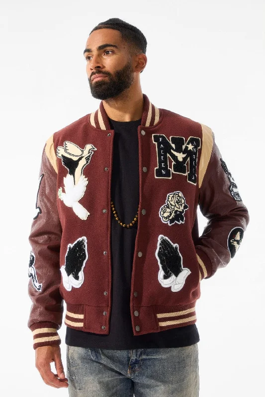 Fallen Angels Varsity Jacket (Chocolate)