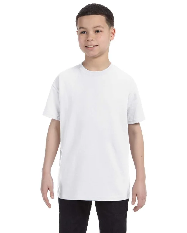 Jerzees Youth Heavyweight 50/50 T-Shirt | White