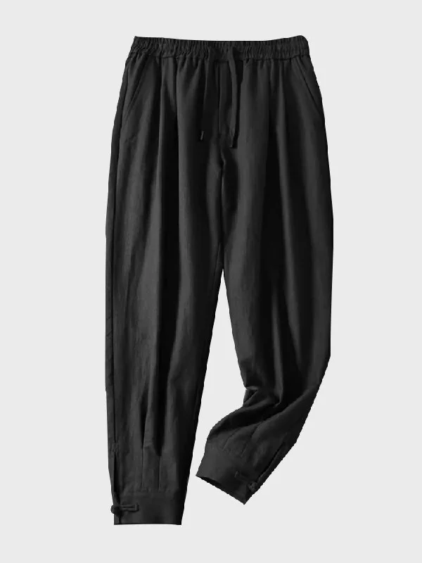 Chinese Retro Loose Harem Men's Pant