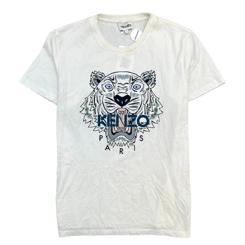 Men's Tigar Logo T-Shirt White Size L