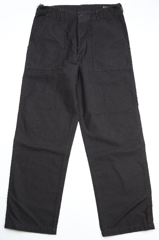 orSlow US Army Fatigue Pants (Regular Fit)- BLACK