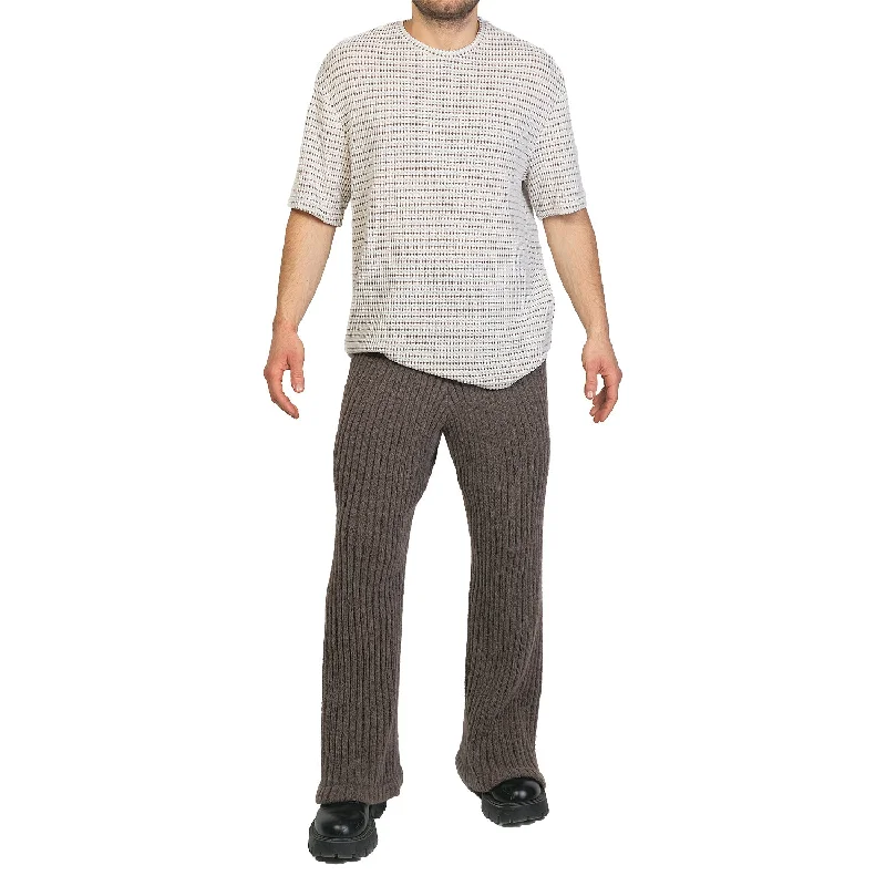 Ribbed Knit Trousers