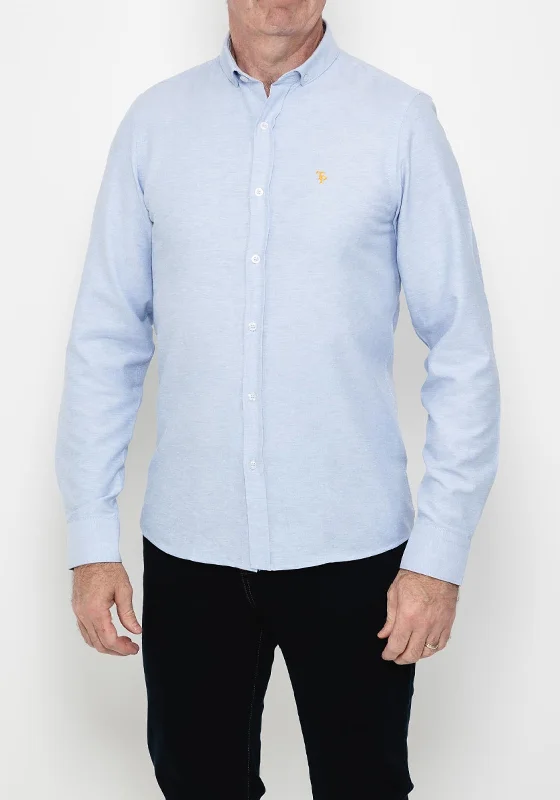 Tom Penn Long Sleeve Shirt, Blue