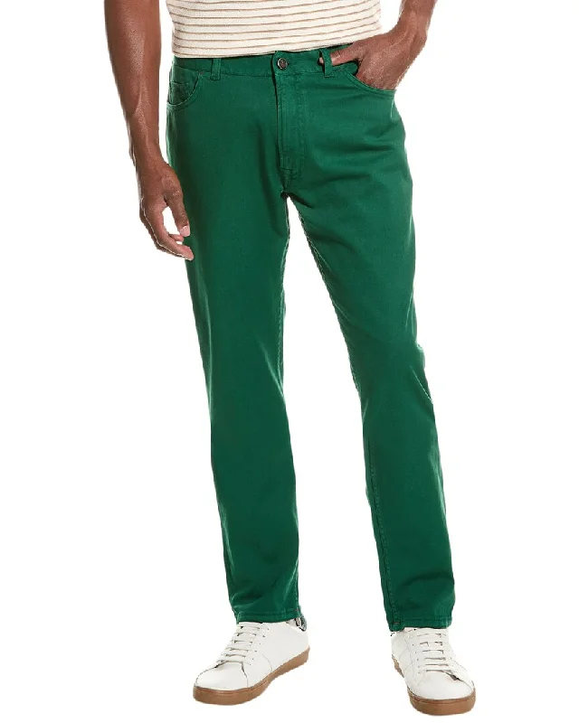 ISAIA Slim Straight 5-Pocket Pant