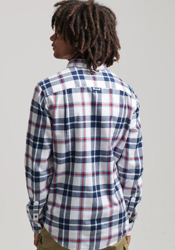 Superdry Vintage Lumberjack Shirt, Flint Check White