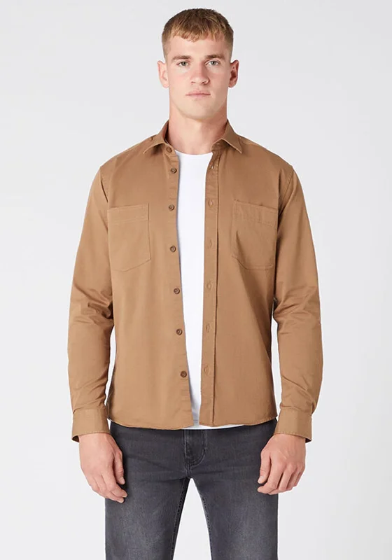 Remus Uomo Parker Overshirt, Tan