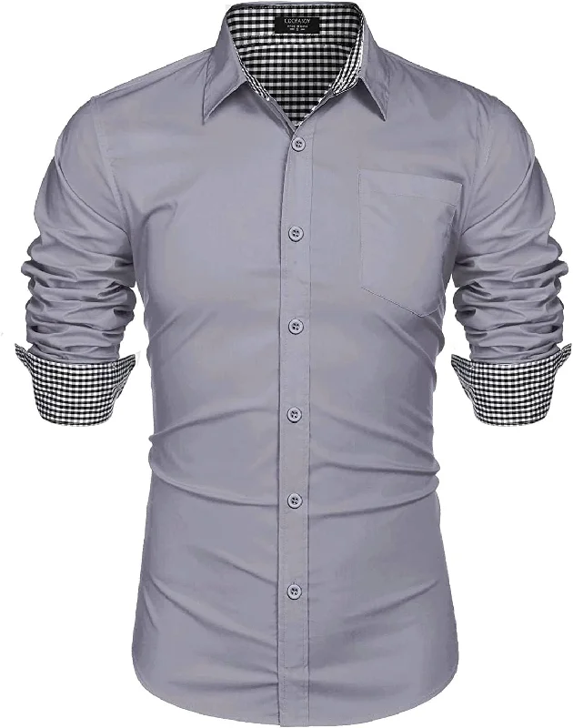 Fashion Business Cotton Dress Shirt (US Only)