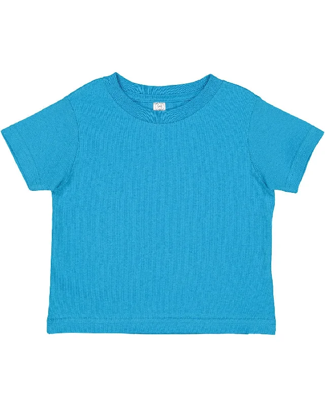 Rabbit Skins Toddler T-Shirt | Turquoise