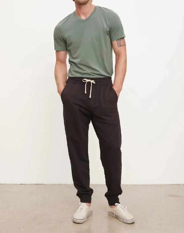 Dusty French Terry Sweatpant In Brimstone