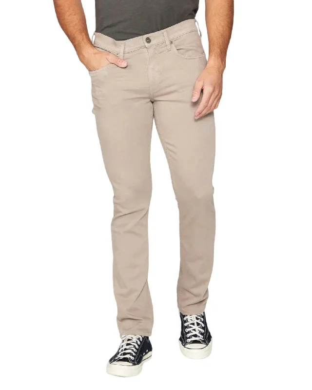 Federal Slim Straight Jean In Khaki Sand