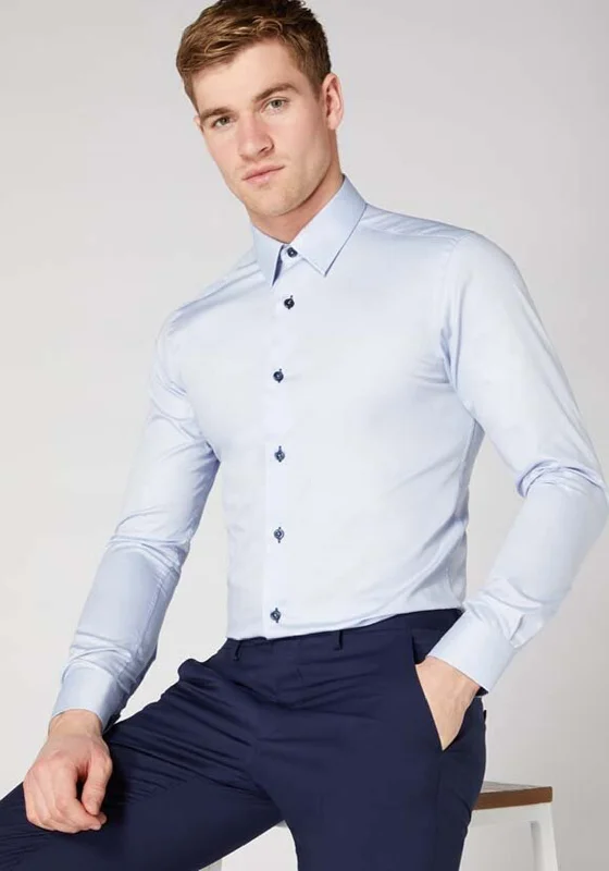 Remus Uomo Parker Slim Fit Shirt, Sky Blue