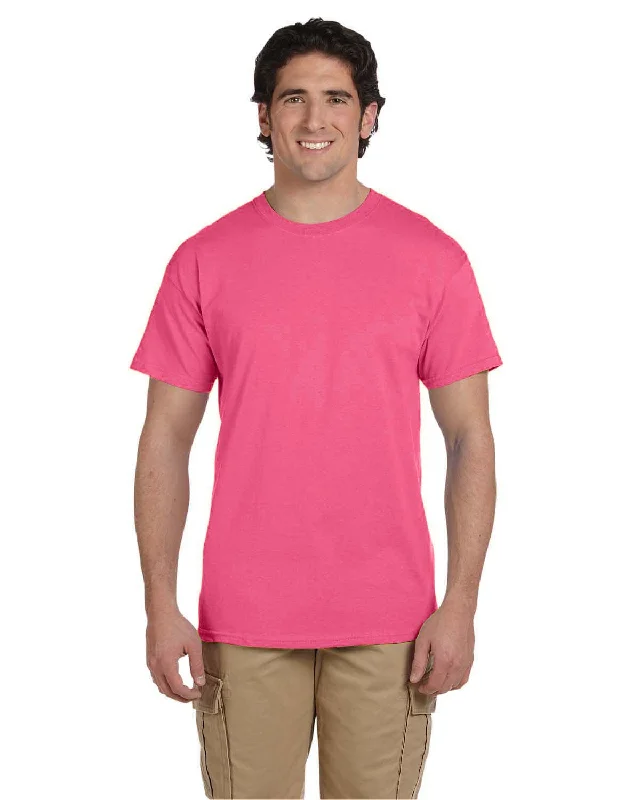 Fruit of the Loom 100% Cotton T-Shirt | Neon Pink