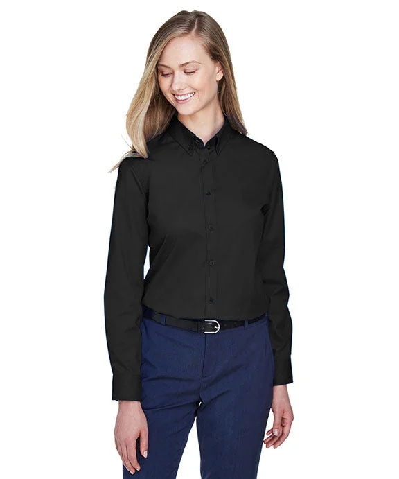 78193 - Core 365 Ladies Operate Long-Sleeve Twill Shirt