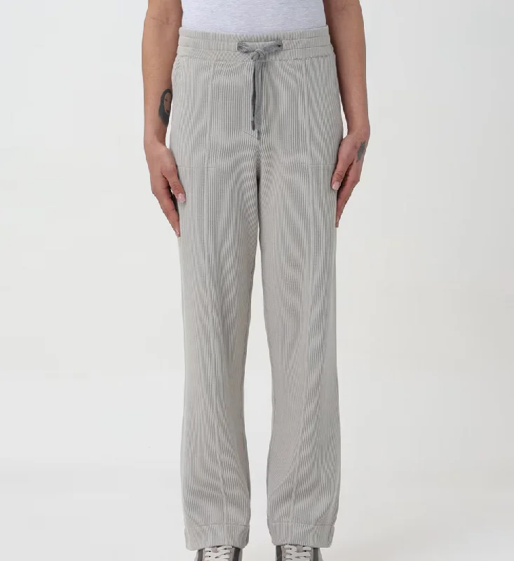 Brunello Cucinelli Women's Knit Pants In White