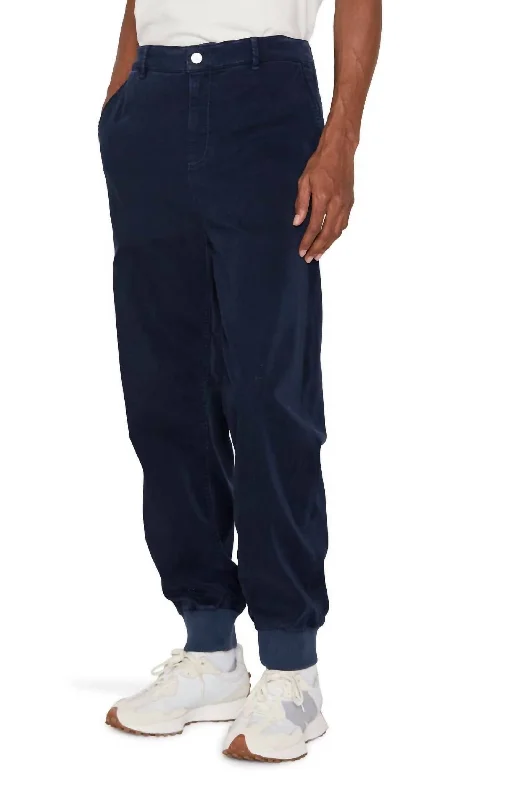 Frame Joggers In Navy