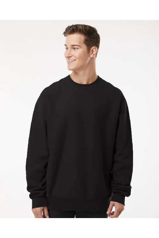 Independent Trading Co. Mens Legend Crewneck Sweatshirt - Black