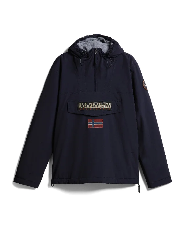 Napapijri Rainforest Winter 3 Anorak Jacket - Blue Marine