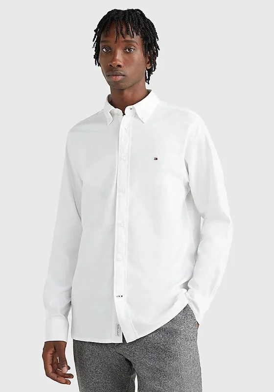 Tommy Hilfiger Core 1985 Flex Oxford Shirt, White