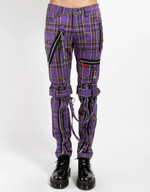 VIOLET TARTAN PLAID