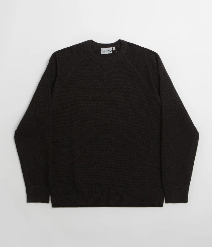 Carhartt Chase Crewneck Sweatshirt - Black / Gold