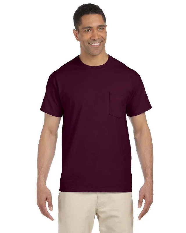 Gildan Ultra Cotton Pocket T-Shirt | Maroon