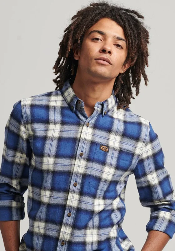 Superdry Vintage Lumberjack Shirt, Rodrick Check Blue