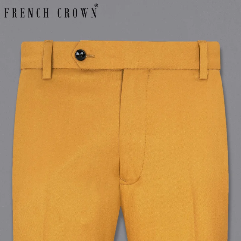 Tulip Tree Orange Solid Pant